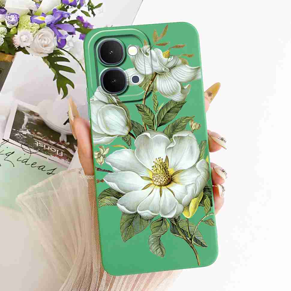 For Vivo Y31d 4G V2543 Case Fashion Cartoon Painting Silicone Full Protcetion Back Cover For Vivo Y 31d Y31D 4G Bumper Shell