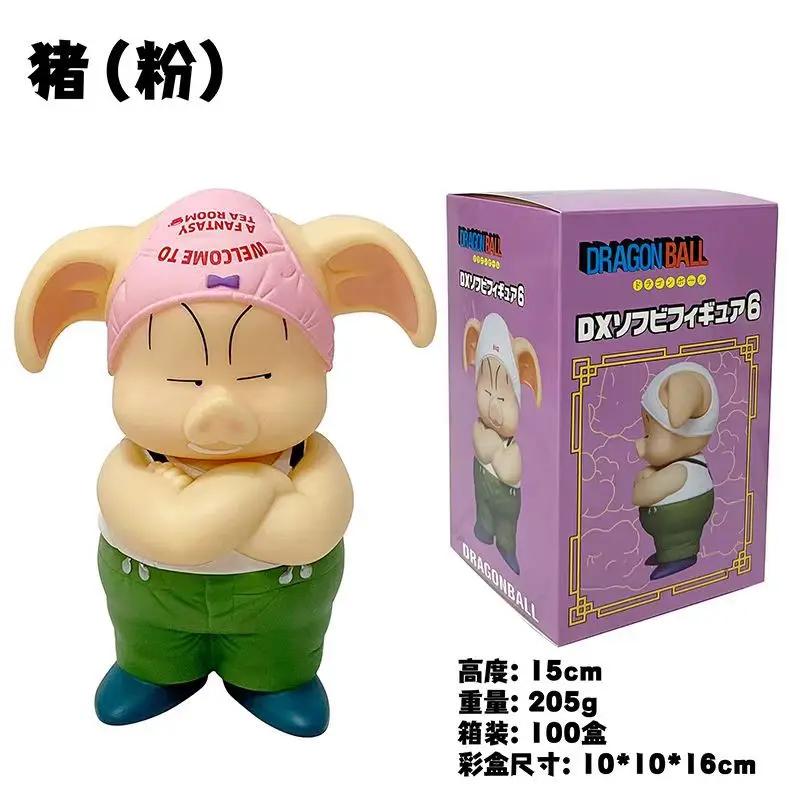 

Girlei Dragon Ball Z anime figures Sr. Popo cute room decor DBZ Goku Vegeta Oolong Super Saiyan Toy Doll dragon ball sculpture