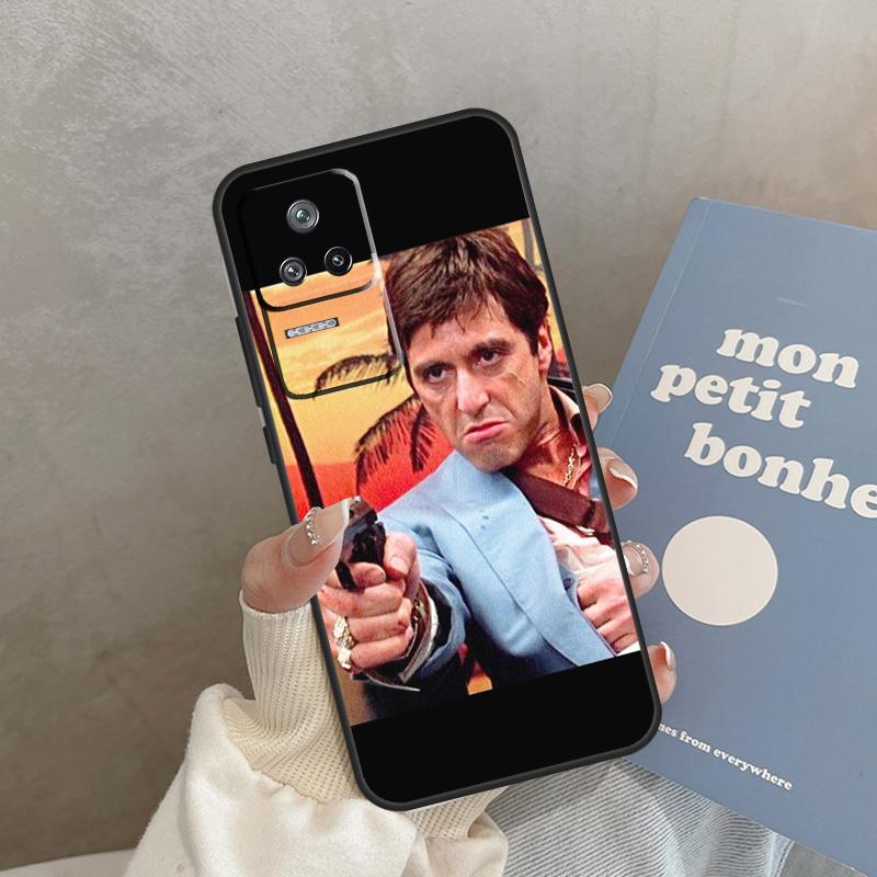 

Scarface Tony Montana Case For Xiaomi 15 14 Ultra 13T 14T 15T Pro 17 Pro Max POCO X7 Pro X5 X6 F5 F6 F7 F8 Cover POCO F8 Pro