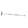 Heavy Duty Iron Weeding Rake with Long Handle Garden Weed Rake Tool for Removing Weeds Loosening Soil Cleaning Flower