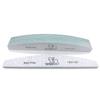 5 Pezzi Lima per Unghie 80/100/150/180/240 Grana Doppia Faccia Mezza Luna Carta Vetrata Lima per Unghie Rimuovi Cuticole Buffer Strumenti per Manicure