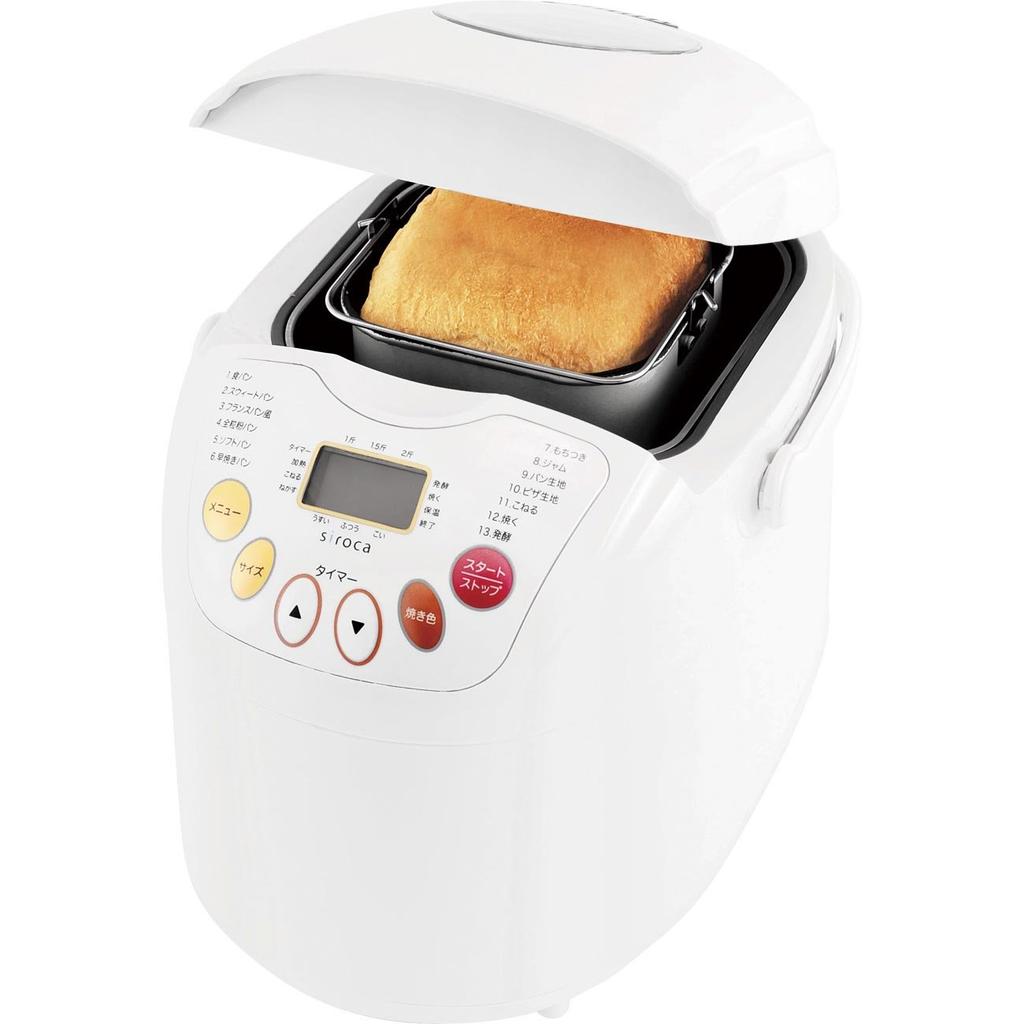 siroca rice compatible 2 loaf home bakery flour/rice bread/mochi SHB-212