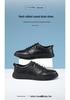 Red Dragonfly Men's Waterproof Leather Slip-On Casual Shoes - Spring/Autumn