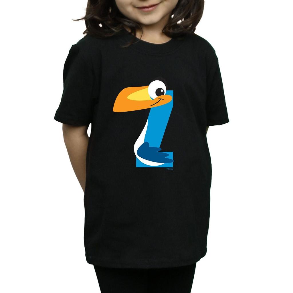 Disney Girls Alphabet Z Is For Zazu Cotton T-Shirt