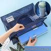 A3 Art Tote: Large Capacity Transparent Sketchbook Bag with 8K Drawing Space, Customizable Text/Logo Option