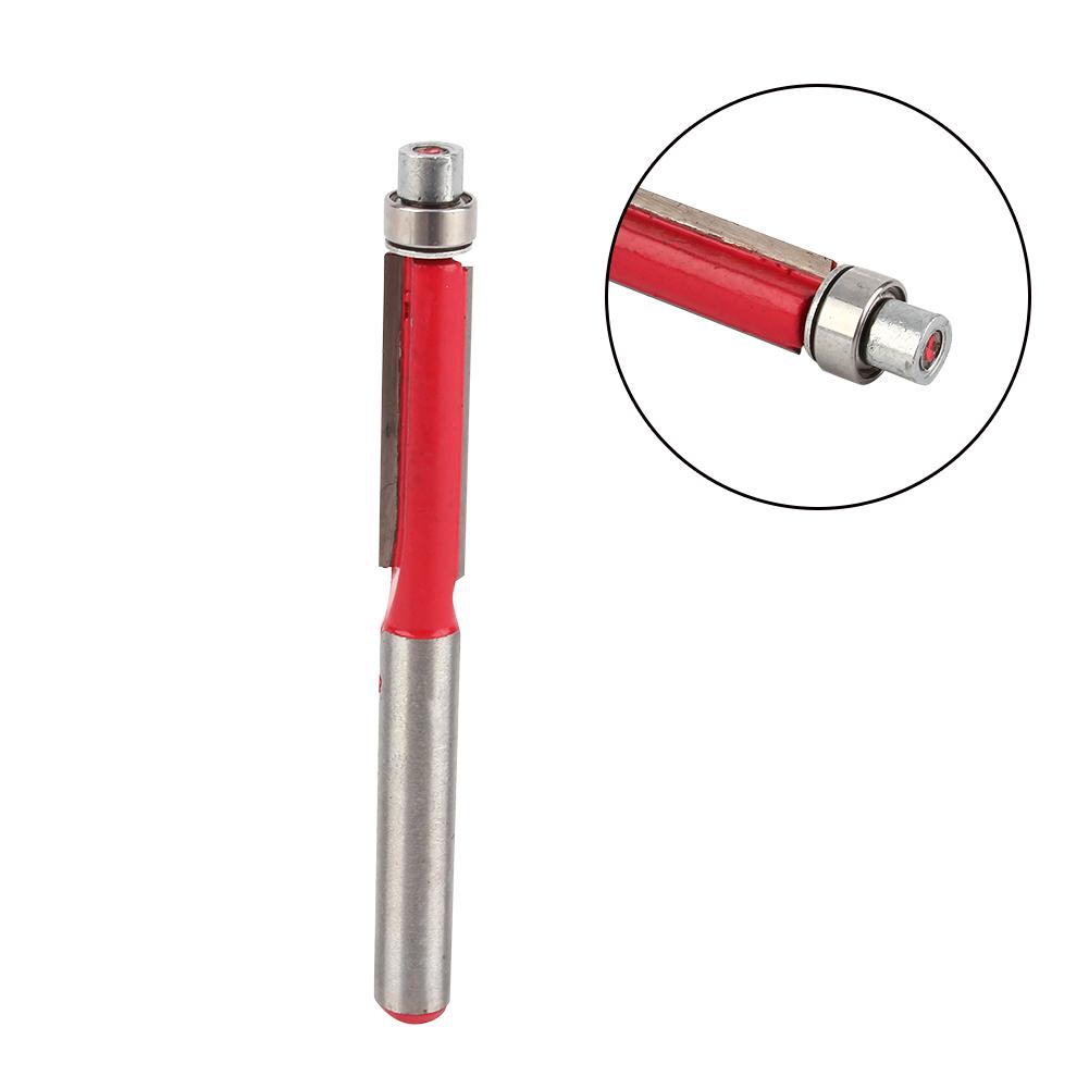 Langlebiges 14-Zoll-End-Doppelflöten-Zylinderschaft-Trimmfräser-Bit-Werkzeug