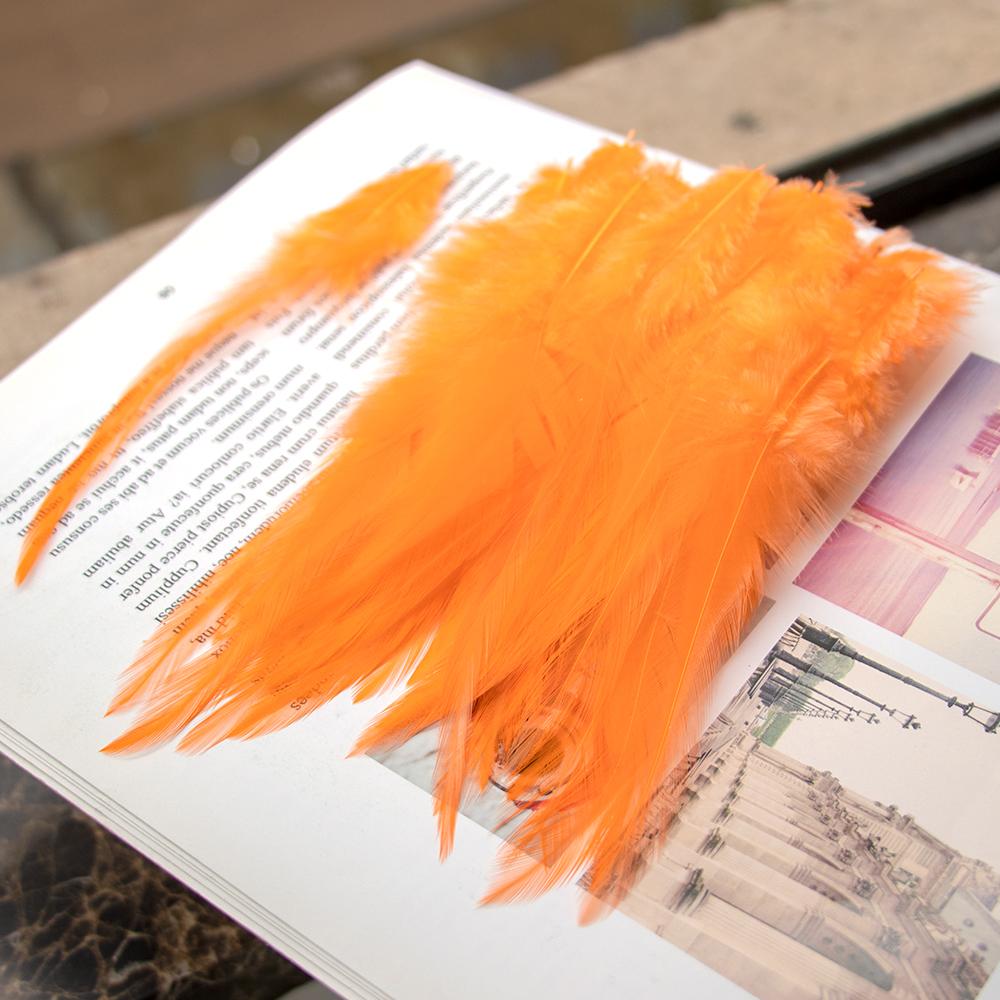 50Pcs  Natural Chicken Feather 4-6inch Beautiful Rooster Feathers for Jewelry Making Crafts Accessories Carnival Decoration