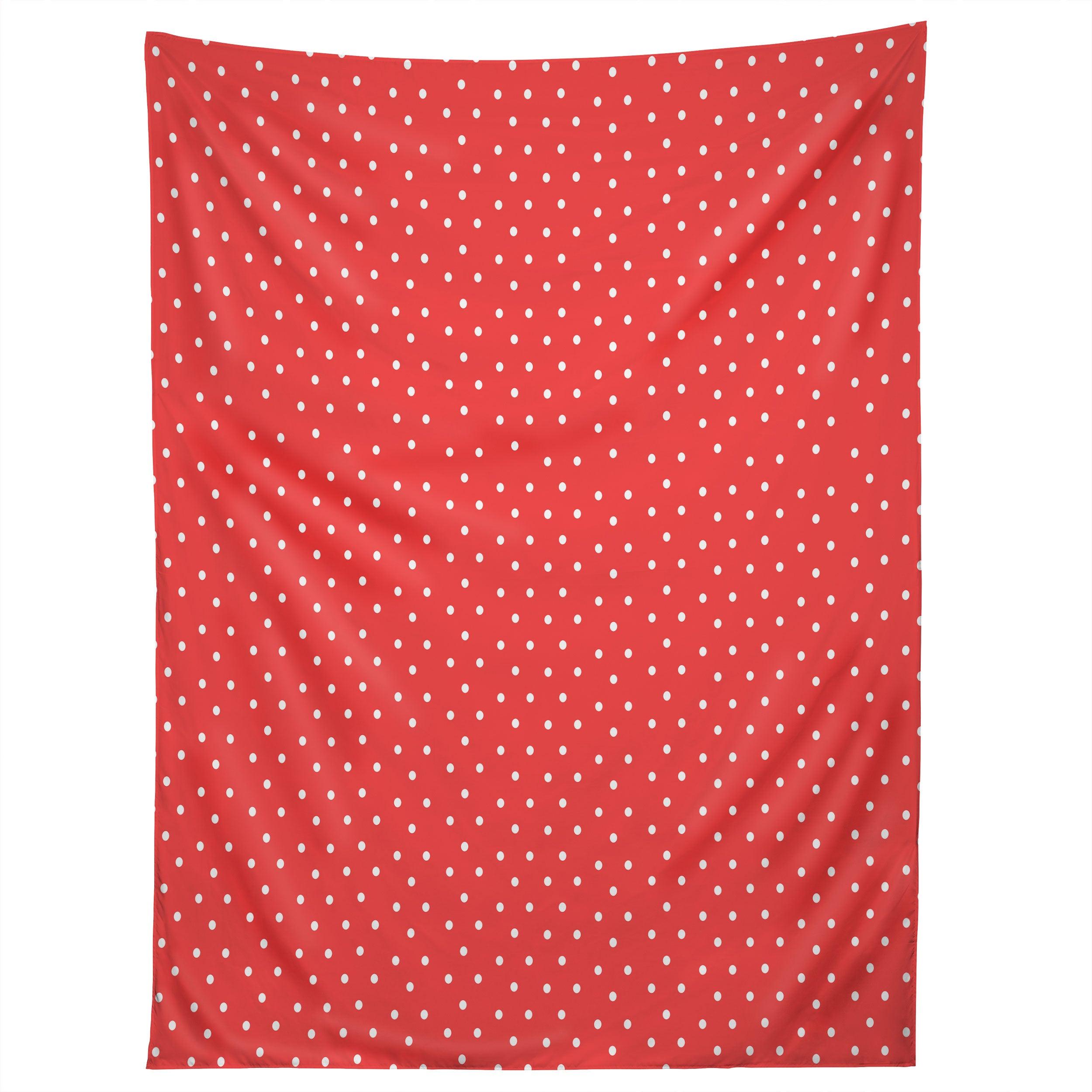 RED DOTS tapestry 75x100