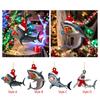 Christmas Hanging Decorations Wooden Pendant Cute Shark Decoration Christmas