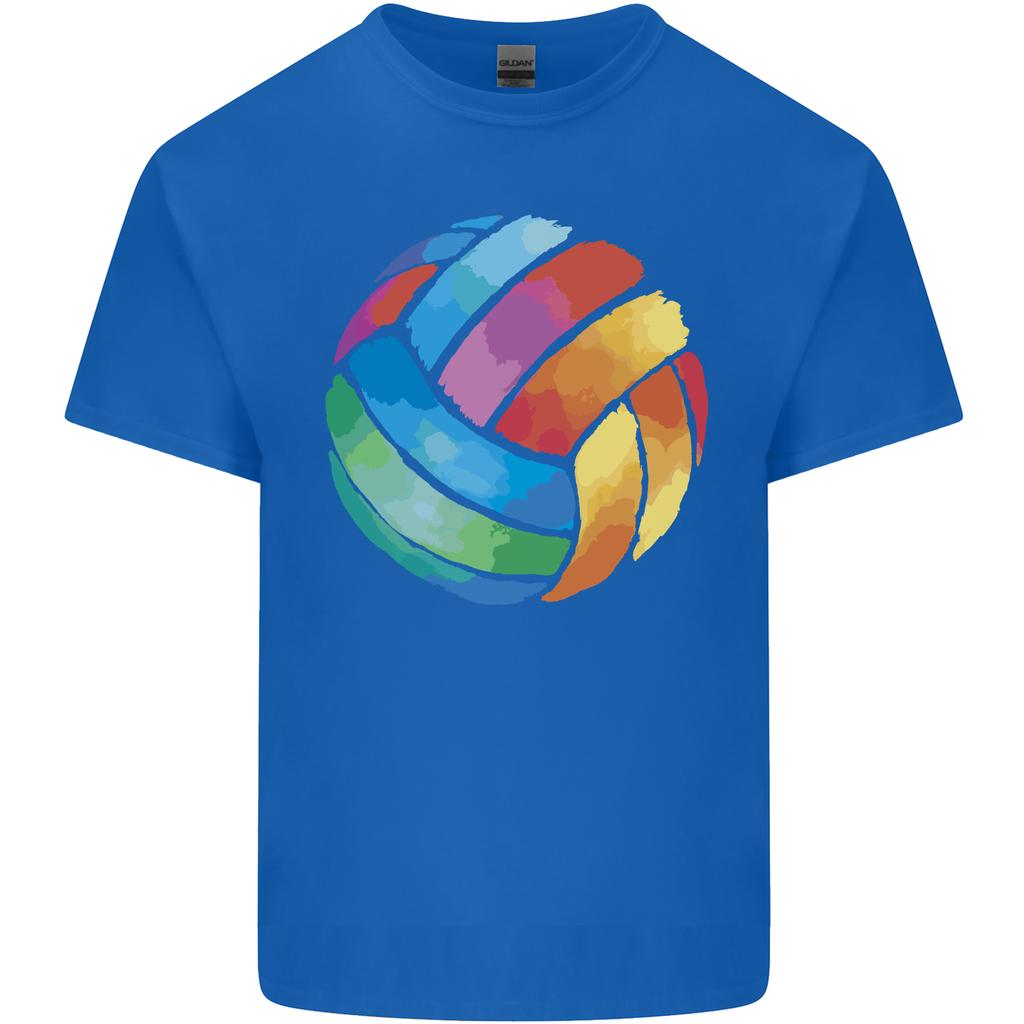 Volleyball Watercolour Unisexs Light Cotton TShirt