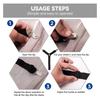 12 Clips Adjustable Elastic Bed Sheet Holder Mattress Clip Fasteners Cover Blankets Non-Slip Fixing Strap Grippers