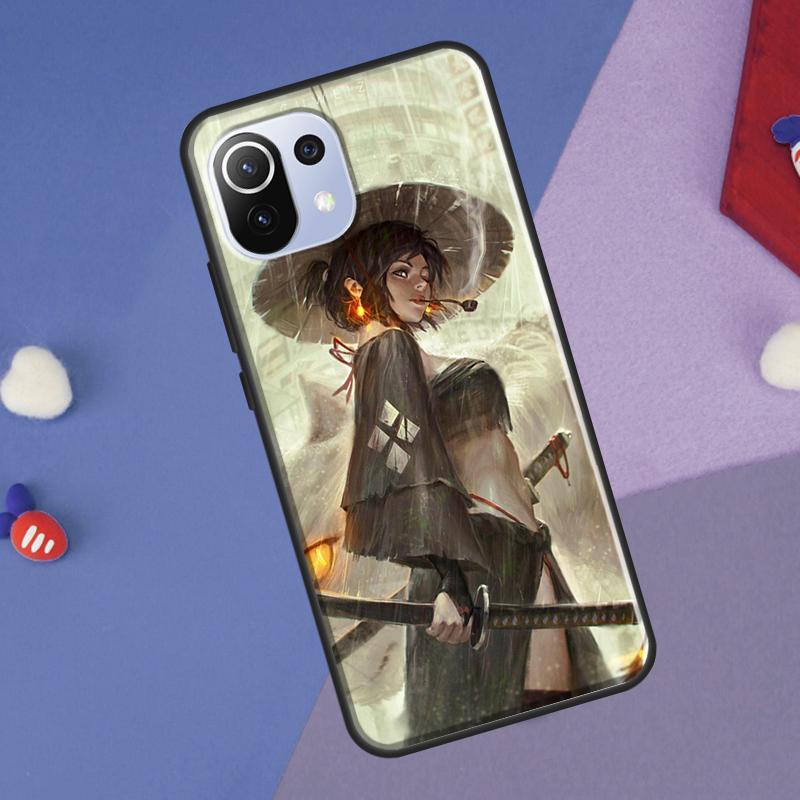

Чехол Аниме Девушка Самурай для Xiaomi 14 Ultra 13 11T 12T 13T 14T Pro POCO X7 X6 Pro X3 X5 F3 F5 M6 F6 Pro For Mi 11T (11T Pro)