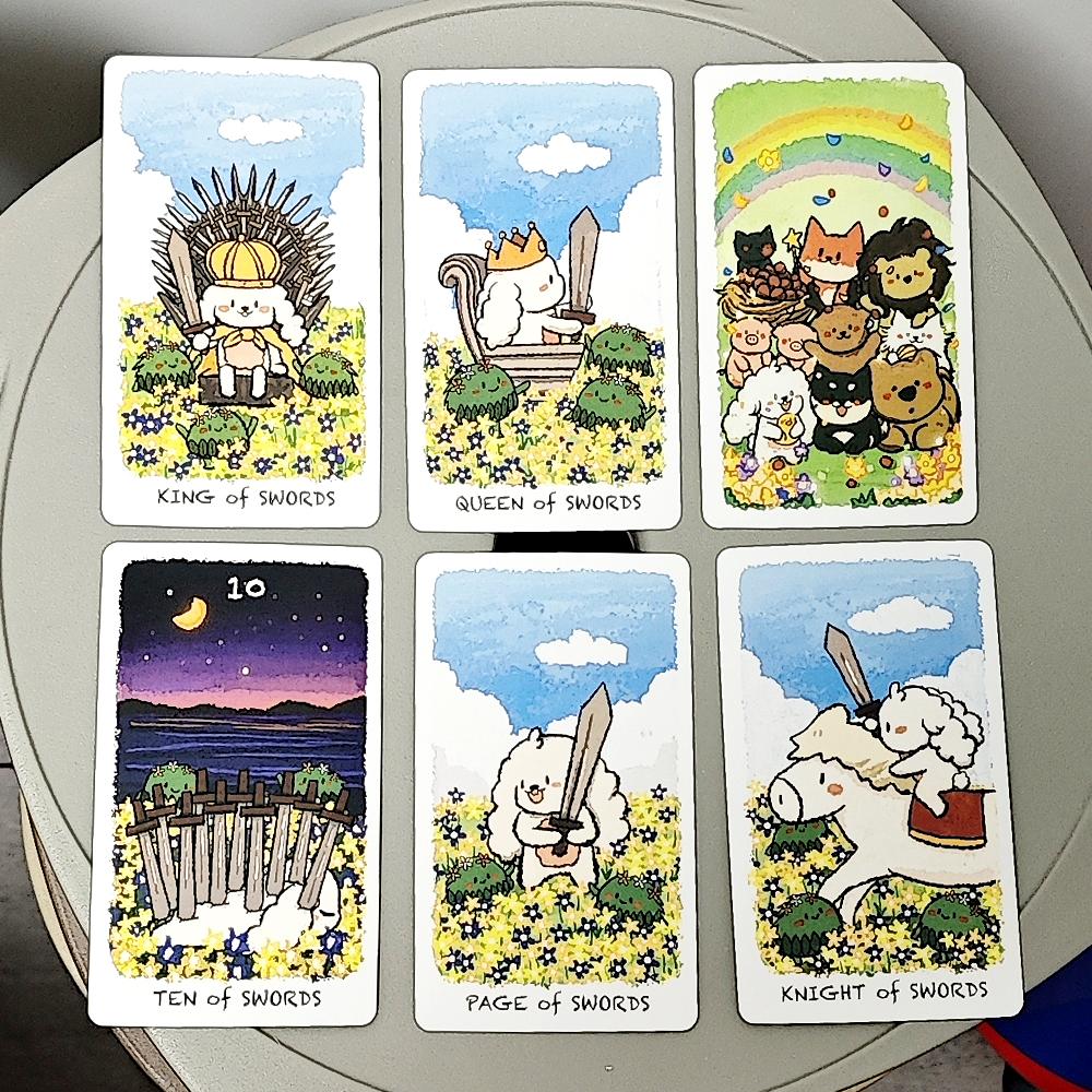 10.3*6cm BOJI Journey Tarot, A 78 Rider-Waite Tarot Deck Capturing The Tarot World Journey of BOJI