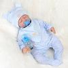 22" Real Life Reborn Dolls Baby Boy Newborn Realistic Soft Silicone Toys Vinyl