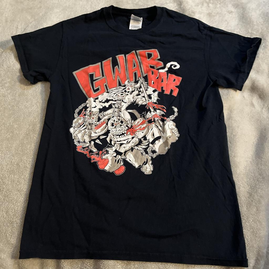 GWAR BAR SIZE SMALL 2017 GILDAN band rock metal Unisex T-Shirt