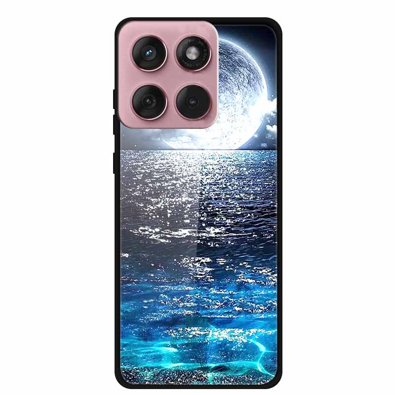 For Motorola Edge 60 60s 5G Case Hard Back Cover Tempered Glass Case For Motorola Edge 60 Fusion Phone Case Soft TPU Bumper Para