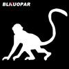 BLKUOPAR For Monkey Silhouette Clipart Car Stickers Creative Personality Decals Refrigerator Helmet Decor Car Label DIY