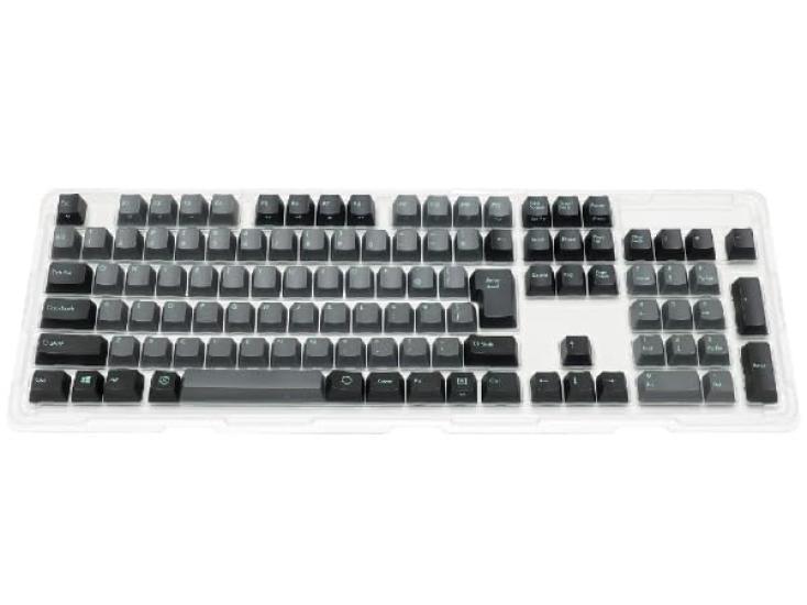 

FILCO PBT two-color molding ASAGI×Gray 2 tone Keycap set 108 keys Japanese layout Kanashi Majestouch exclusive keycap set JIS key puller included