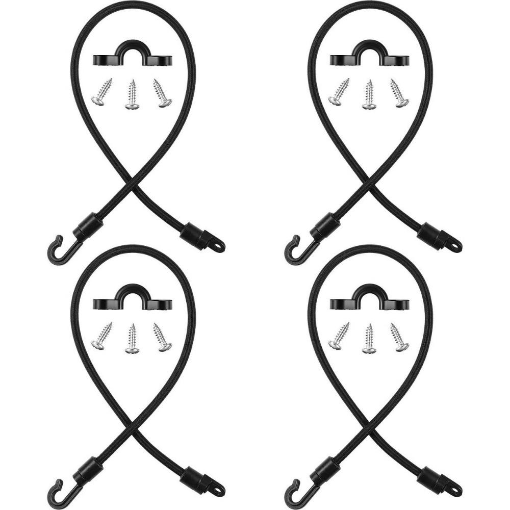 Adjustable Rod Tamer Holder Deck Mount Connector Kayak Fishing Rope Boat Fishing Strap Canoe Yacht