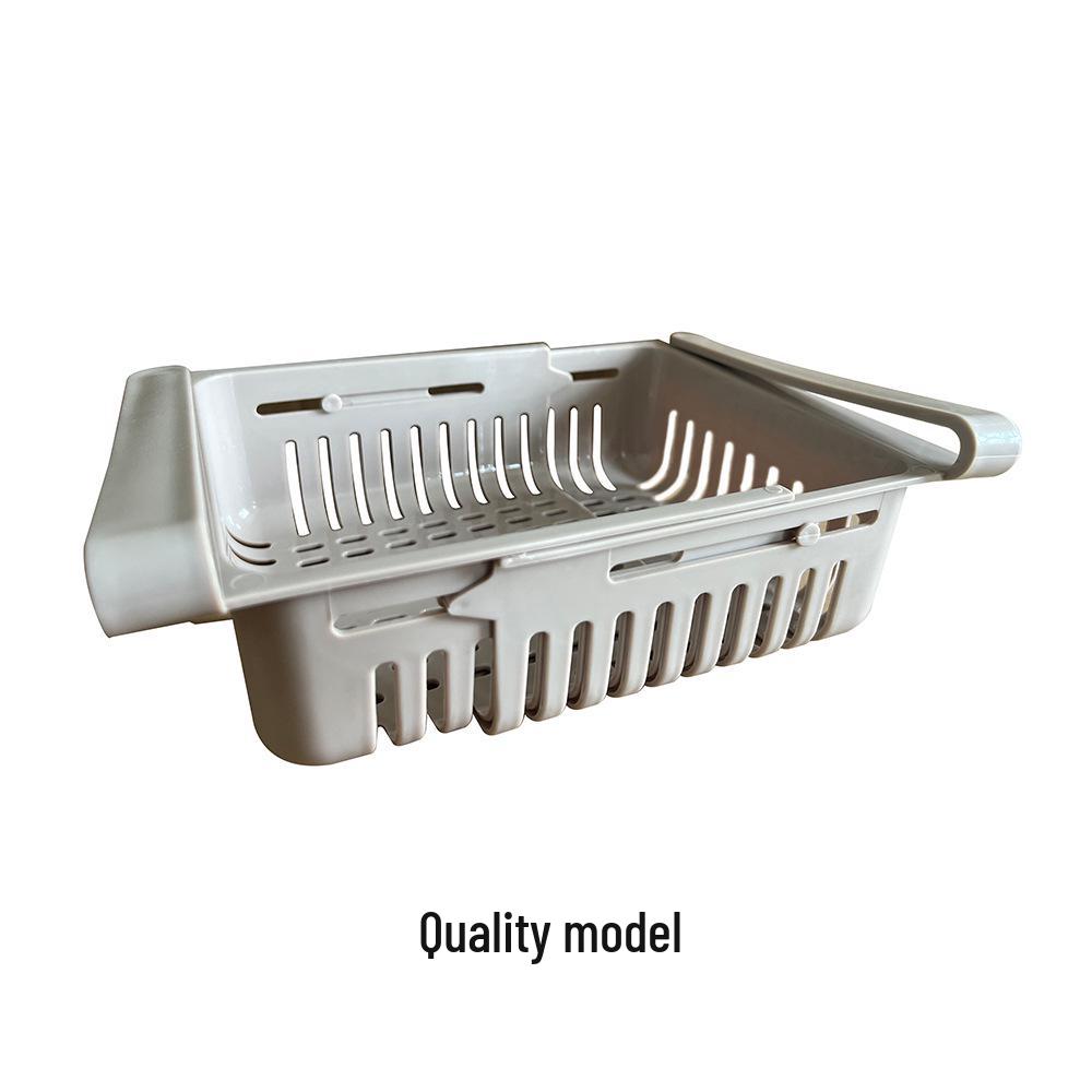 Lohas Adjustable Fridge Storage Basket & Egg Organizer