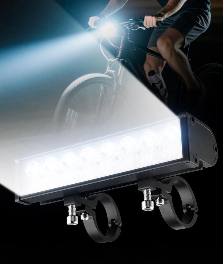 Rechargeable High-Brightness Bicycle Headlight for Night Riding