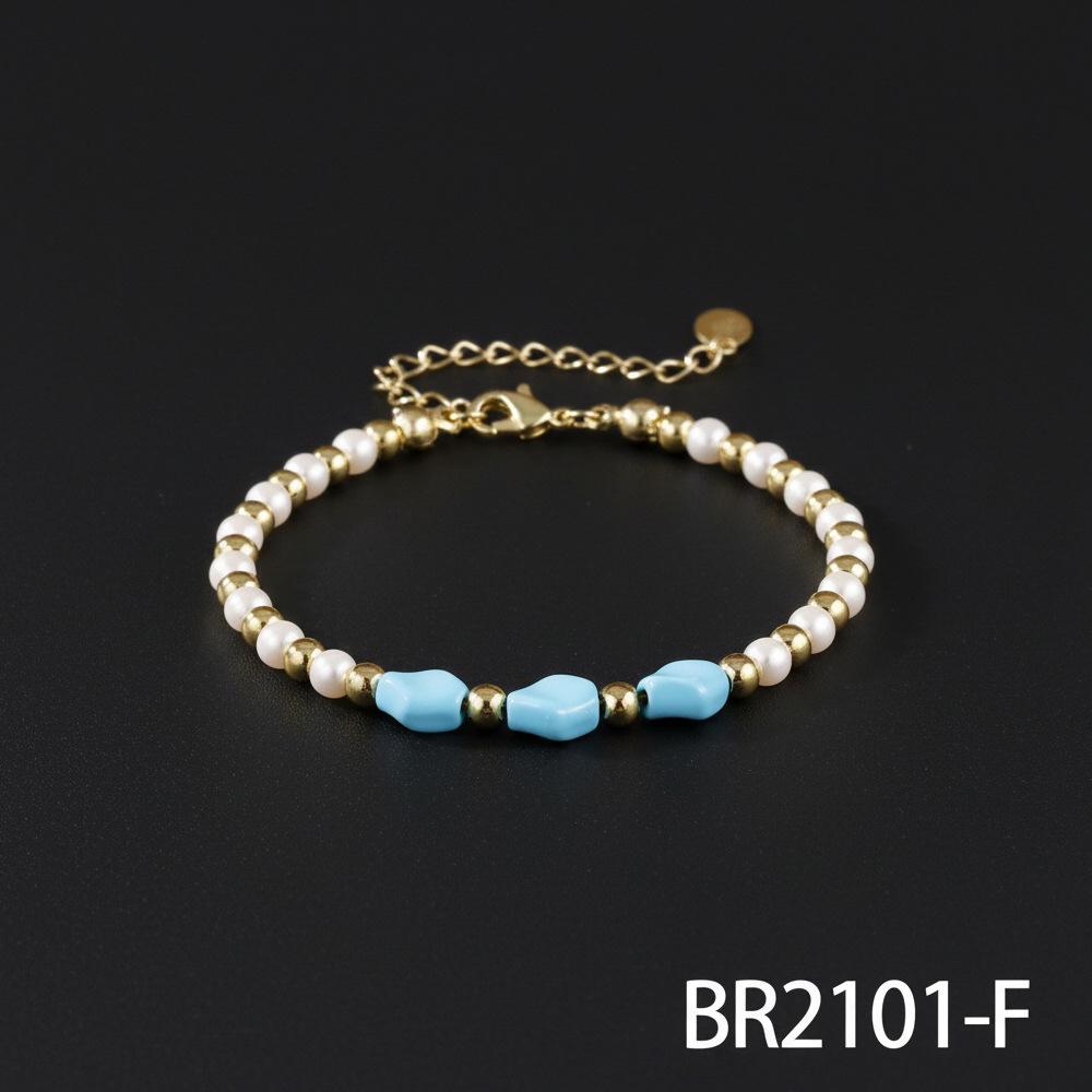 Elegant European & American Handmade Beaded Bracelet - Versatile Party Style