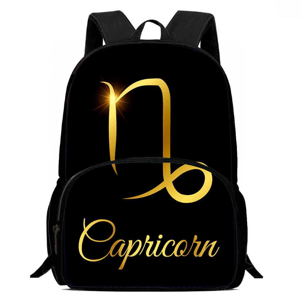 12 Sternbilder Schultasche High Definition Multifunktion Oxford Leichter Rucksack Haare