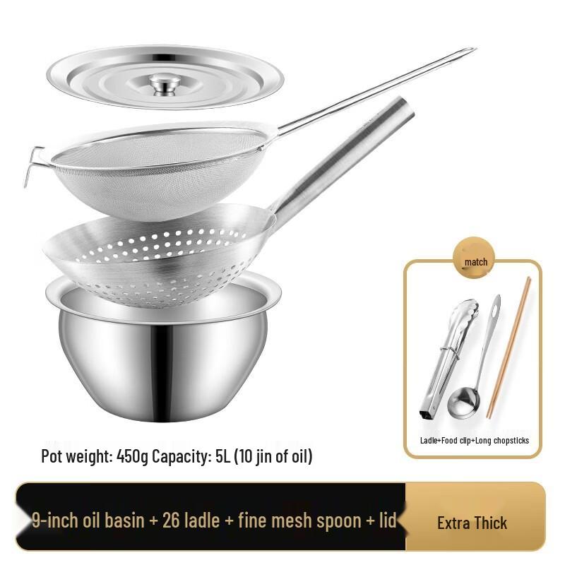 Stainless Steel Kitchen Prep & Serve Set