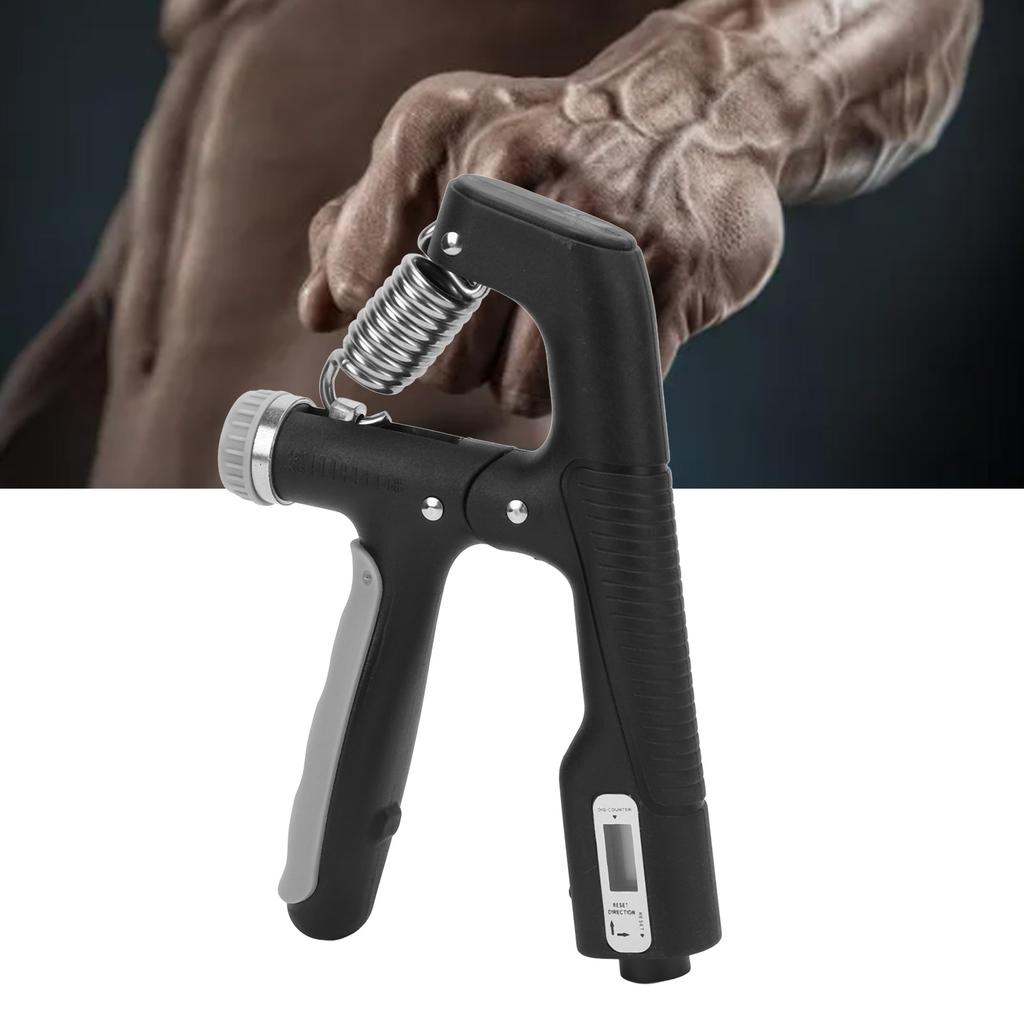 Hand Grip Strengthener with Electronic Counter   PP Steel 10 to 100kg   Forearm   for Muscle Recovery Hand Strength Training