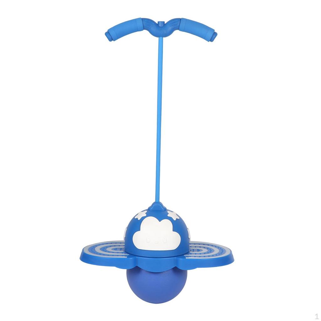 Ball Bouncing with Colorful Light Accessories Children Adults Boys Girls Jump Board High