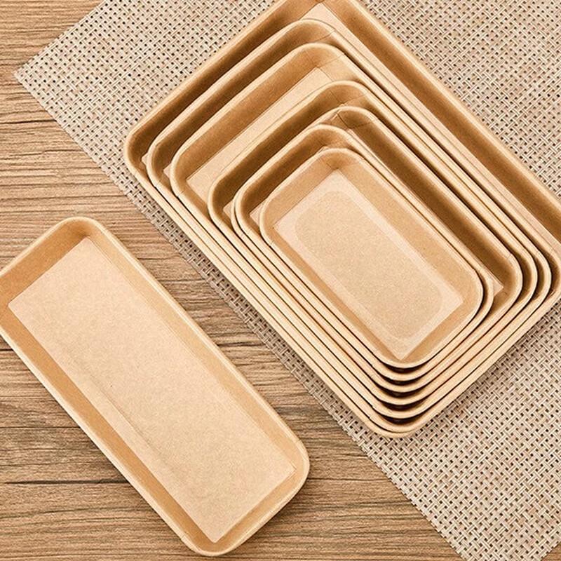 Penguin Tuan Tuan Disposable Kraft Paper Food Containers