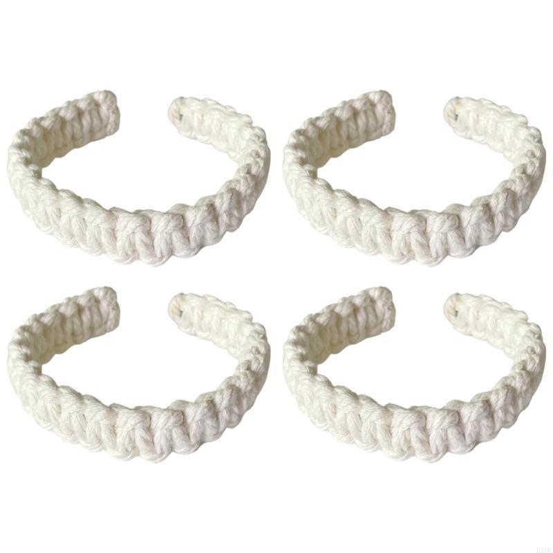4Pcs Minimalists Curtain Rope Tie Woven Cord Window Decoration Drape Tiebacks HX6C