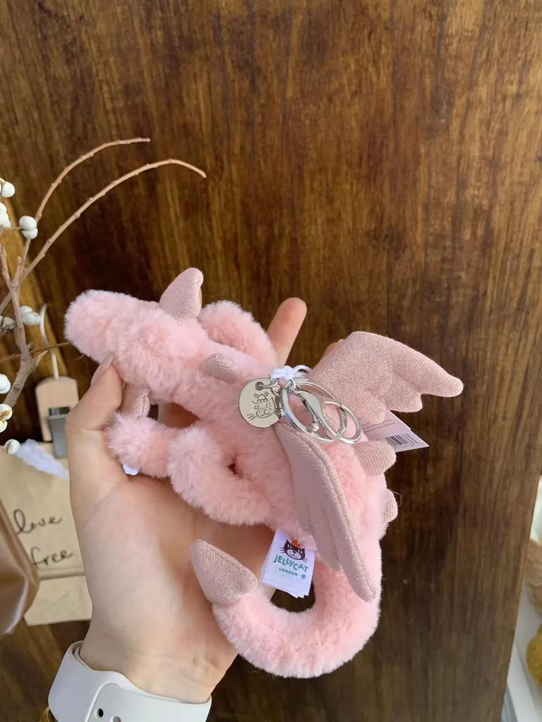 30cm Soft Plush Toy Little Dragon Plush Toys White Green Dinosaur Stuffed Animal Soft Doll Birthday Gift for Children