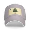 Maine Flag  Baseball Cap Ball Cap tea Hat Unisexs Hats Womens