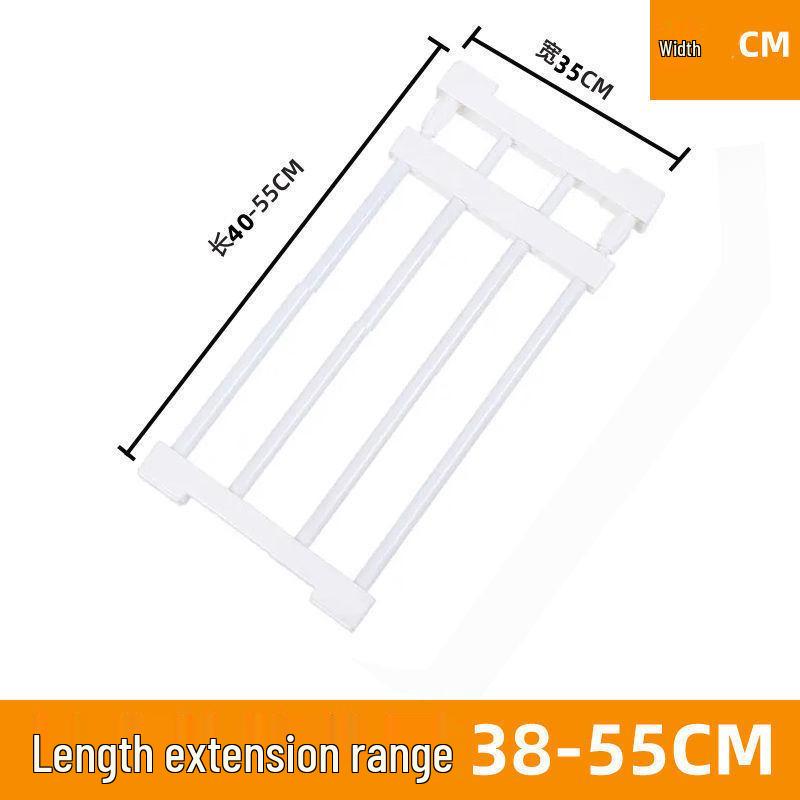 Indoor Pet Barrier: Removable No-Drill Dog Gate for Stairs & Balconies