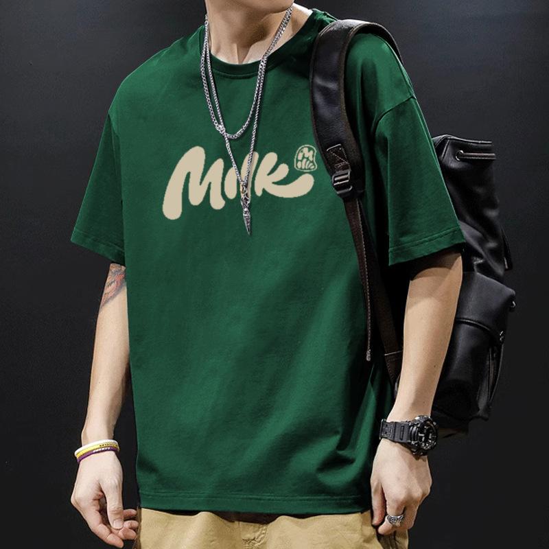 Summer Men T-shirts Cotton Short Sleeve T Shirt Comfortable Fabric Sportwear