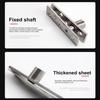 2025 Latest Model  2 Pack Door Pivot Hinge 180Rotation Hidden Door Hinge
