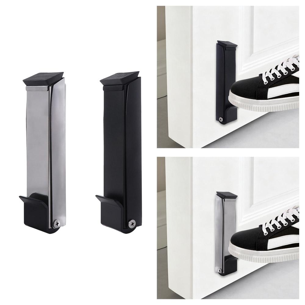 Windproof Door Holder Keeper Anti-collision Folding Door Positioner Safety Protection