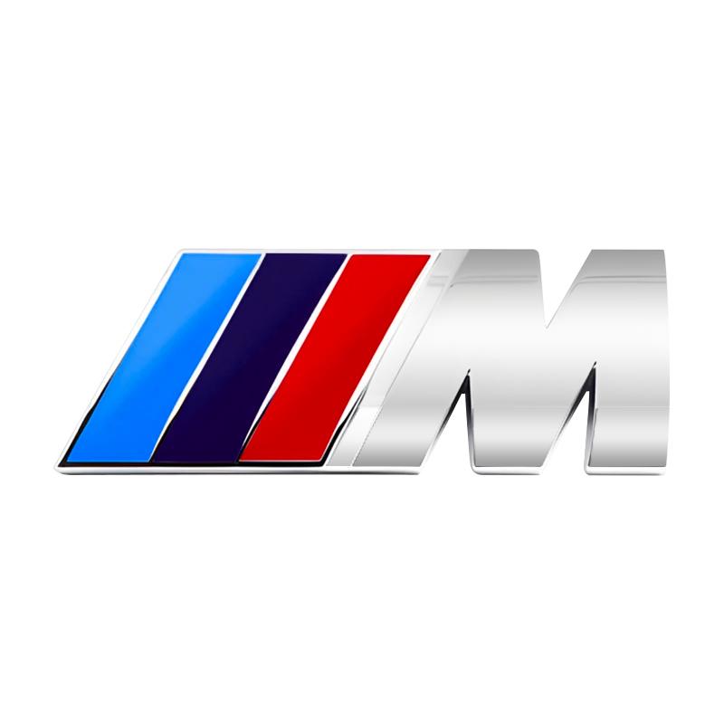 1 stk Metall M LOGO Merke Bil Grill Bil Skjerm Karosseri Bagasjerom Dekorasjonsklistremerke For BMW E90 E60 F10 F30 E46 G20 X1 X3 X4 X5 X6 E70 F20 E39 E92 E63