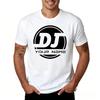 Personalized DJ Logo TShirt Custom Name Casual Short Sleeve Unisex Unisex Hot Style ADD YOUR NAME Harajuku