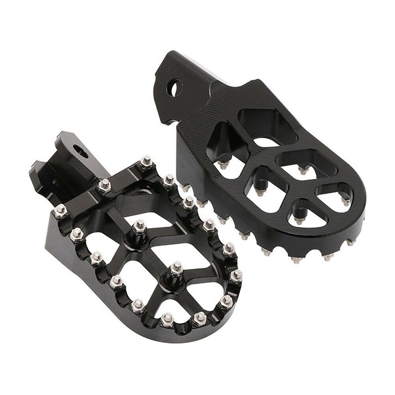 CNC Motorcycle Foot Pegs Non-Slip Footrests Pedals for Segway Surron Talaria Dirt Pit Bike Off-Road Motocross Riding Accessories