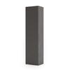 Solid bookcase LONI 160x40 cm - color Gray