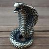 Cobra Pequenos Ornamentos Latão Maciço Cobra Mesa de Chá Pequenas Peças de Cobre Antigas Esculturas em Cobre Alças Queimador de Incenso