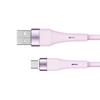 USB - microUSB cable 1m 12W silicone Kruger&Matz Basic