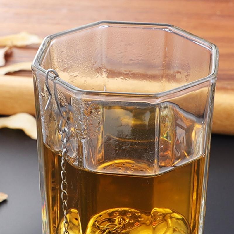 Stainless Steels Teas Infuser with Rope Chain Teapot Teas Filter Teas Leaves Spices Ball Strainer Loose Leaves Spices Strainer