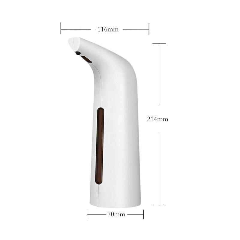 400ml Automatic Induction Infrared Automatic Soap Dispenser Touchless Smart Sensor Automatic Handwash Home Office Bathroom Bathroom Washing | Liquid S