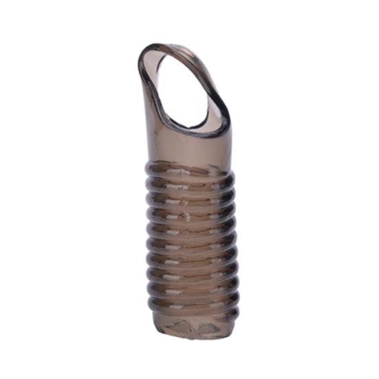 Flexibler Faden Penis Sleeve Extension Hodensack Ring Verzögerung Ejakulation Sexspielzeug