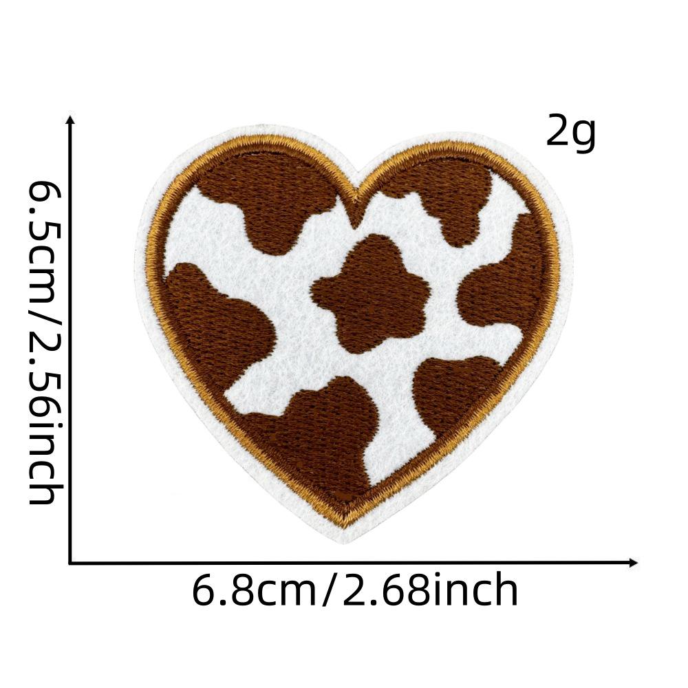 

Творческие мультяшные нашивки из джинсовой ткани в стиле вестерн для украшения куртки