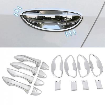 16Pcs Chrome Car Door Handle Bowl Cover Trim For Toyota Corolla Altis 2014-2018