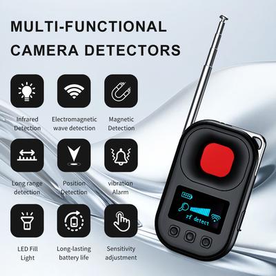 Wireless Detector, Bluetooth GPS Signal Detector, Hotel Camera, Infrared Multifunctional Detection